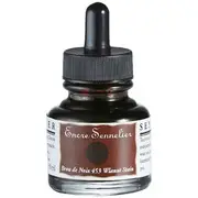 Sennelier Encre Drawing Ink 30mL Walnut Stain