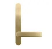 Lockwood 5805 Round End Plate With 59 Lever - Available in Various Finishes