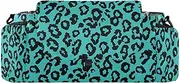 miaozhen Leopard Teal Black stroller organizer bag stroller caddy with cup holder tissue bolsa para carreola carrito para