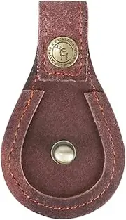 Tourbon Hunting Shooting Brown Leather Toe Protector Pad Gun Barrel Rest