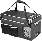 BougeRV 23 Quart Insulated Protective Cover for 12 Volt Car Refrigerator, Portable Freezer CR22 (NOT Included, NOT for CRPRO Fridge)
