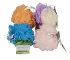 EcoTools Exfoliating EcoPouf Bath Sponge Deep Cleansing Body Loofah Large 4 PACK