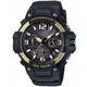 CASIO WATCH 卡西歐潮男必備黑金框三眼指針運動石英腕錶 型號：MCW-100H-9A2【神梭鐘錶】