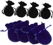 jojofuny 20pcs Drawstring Jewelry Pouches Durable Bags for Rings Earrings Necklaces Stylish Storage for Weddings Parties