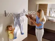 Artweger by Juwel RuckZuck 120 Wall Mounted Clothes Airer Drying Rack
