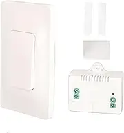 Self Powered Wireless Doorbell Punch Welcome Door Bell Kit for Home Family White