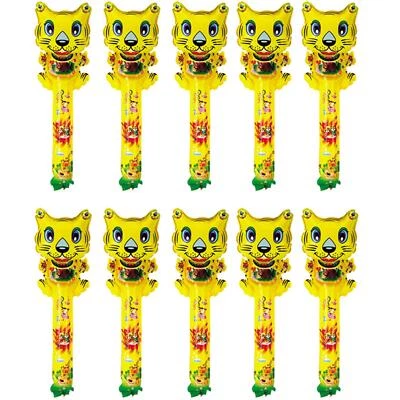 10x Foil Balloon Tiger Helium Balloon Kid's Birthday Balloon
