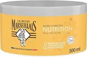 Le Petit Marseillais Moisturising Balm Nutrition (300 ml Depth) - Body Balm for Very Dry Skin Comfort 24h - Body Care with Shea Butter, Sweet Almond & Argan Oil