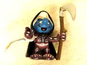 The Smurfs Grim Reaper Action Figure, Schleich, 2", Peyo, With Tag, New!!