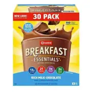 Carnation Breakfast Essentials Nutritional Drink Mix, Chocolate (30 ct./ 2 Packs