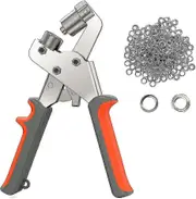 Eyelet Tool Kit Eyelet Press Pliers Manual Punch Kits Handheld Eyelet Machine With100pcs Set