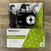 Vivitar ViviCam Snap A Pic 5.1 Megapixels Black Digital Camera New!
