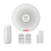 Tuya Wifi Smart Home Alarm System Wireless 433Mhz Burglar Security Alarm Tuya Sm