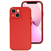MCC iPhone 15 Plus Soft Liquid Silicone Shockproof Case Cover Apple 15Plus [Red]