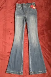 SPANX Vintage Indigo Flare Women’s Blue Pull-On Jeans #20456R Size XS NWT