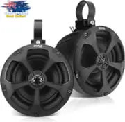 5.25" Waterproof Off-Road Speakers (Pair) - 1000W Marine Grade, ATV/UTV/Boat
