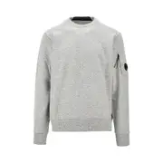 [CP COMPANY] CP COMPANY Diagonal raised fleece sweatshirt Man L L Grey