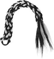 PACKOVE Colorful Braided Hair Extensions for Faux Braids with Highlights Stylish Ponytail Hair Accessories for Daily Wear and Special Occasions