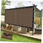 90% Sun Shade Cloth 12'X 20' Outdoor Porch Pergola Shade Cover 1 2'X2 0' Mocha