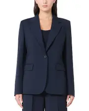 Weekend Max Mara Lamine Wool Blazer