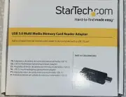 New StarTech USB 3.0 External Flash Multi Media Memory Card Reader Adapter