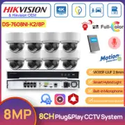 Hikvision 8CH NVR Security CCTV System 8MP Smart Hybrid Light IR ColorVu Camera