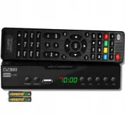TV Decoder DVB-T2 HEVC H.265 Tuner HDMI Scart USB FULL HD Remote MP3 WMA JPEG