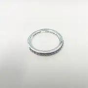 Pandora Sparkling Band Silver Ring