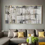 Handmade Oil Painting Canvas Wall Art Decoration Modern Abstract Texture Home Decor Rolled Frameless Unstretched Painting