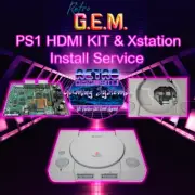 Playstation 1 Retro GEM HDMI Kit/xStation Install Service
