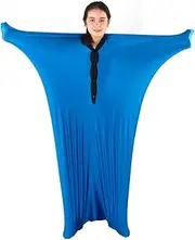 Sensory Sox Body Socks - Full-Body Wrap to Relieve Stress for Individuals with Autism, Anxiety - Deep Pressure Simulation Body Blanket Great for Dynamic Movement (Small 47"x27", Blue)