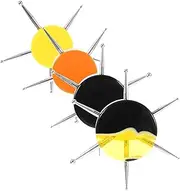 Healeved Nail Art Pen Tools 4pcs Circular Dotting Tools Manicure Painting Supplies Sturdy Easy to Use