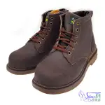 KAI SHIN透氣反毛牛皮革高筒吸震鋼頭專業工作安全鞋 鞋鞋俱樂部 113-MGA601