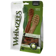Whimzees X-Small 48 Pack of Dental Toothbrush Star Dog Treats 360 gram