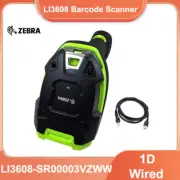 Zebra LI3608-SR00003VZWW Standard Range USB Handheld 1D Barcode Scanner Imager