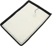 DINHEAROM Sisal Cat Scratching Mat Durable Furniture Protector Heavy Duty for Cats Easy to Wash Reduces Furniture Damage for Cat Natural Scratching Instincts
