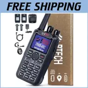 VHF/UHF Dual-Band Two-Way Radio - 7W Output, 4000 Channels & Military Encryption