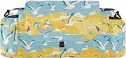 miaozhen Cartoon Albatross Bright Yellow insulated stroller organizer caddy organizer with handle wallet accesorios para bebé organizador para carreola