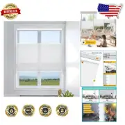 Cordless Top Down Bottom Up Cellular Shades, 36"x72" - Light Filtering Elegance