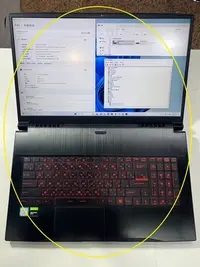 在飛比找Yahoo!奇摩拍賣優惠-【艾爾巴二手】MSI GF75 i7/16G/512G1TB