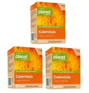 ^ 3 x Planet Organic Calendula Tea x 25 Tea Bags