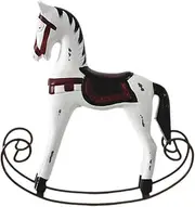Unique Wooden Horse Figurine Display Vintage Craft Horse Decor Table for Boys and Girls