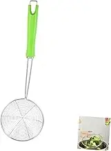 ASAKKURA Strainer Spoon for Cooking and Frying Colander Perforated Design for Noodles and Fried Foods Kitchen Utensil