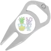 Fineapple Funny Golf Ball Marker Divot Repair Tool Bottle Opener