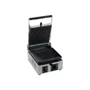 Univex PPRESS1R Single Cast Iron Panini Press w/ 10" x 10" Grooved Plates, 120V