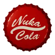 Fallout Nuka-Cola Bottle Cap Tin Sign by Fanattik