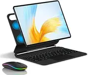 Keyboard Case for Honor MagicPad 13-inch, Magnetic Floating Cantilever Stand, Ultra-Slim Protective Case with Backlit Keyboard, Multi-Touch Trackpad
