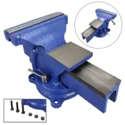 8 " Steel Bench Vise 360° Base Rotating 14"×8"×7.3" Clamping Tool W/Anvil Block
