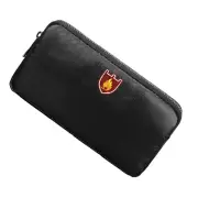 Money Bag Upgrade Document Pouch Waterproof Safe Cash Black Fireproof