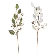 Cotton Leaves Spray - 5 X 33 Inches(12 Piece)